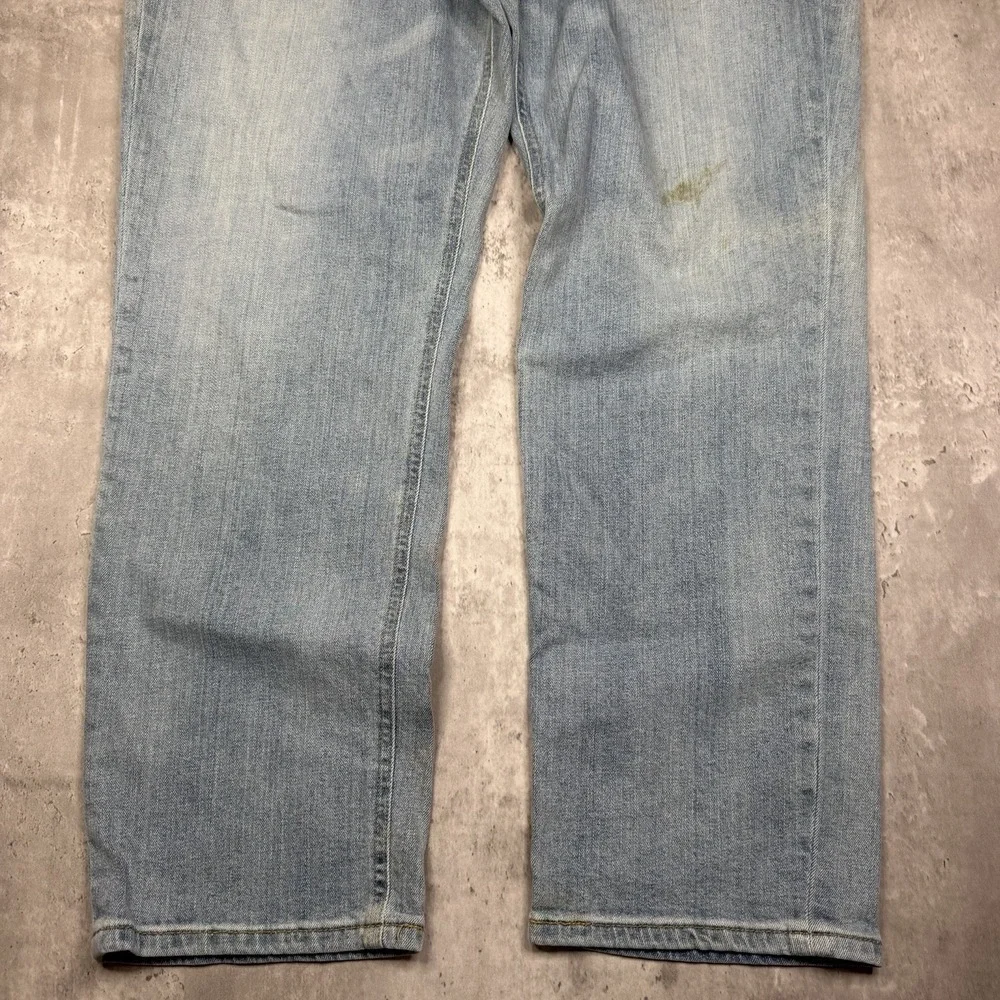 Levi’s 541 Athletic Taper Jeans Men’s 40x30 Light Wash Stretch Denim Blue Work